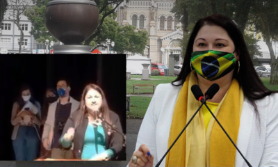 o discurso da vereadora