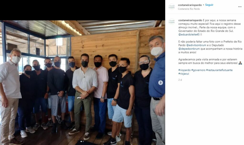 pandeiro eduardo leite